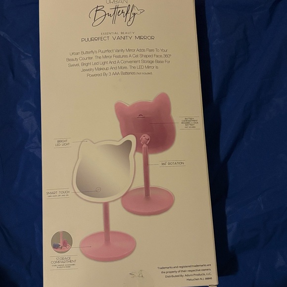 Pink Vanity Mirror - Picture 4 of 5